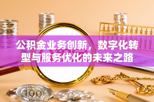 南区公积金业务创新，数字化转型与服务优化的未来之路