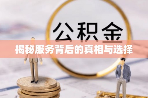 南区揭秘服务背后的真相与选择