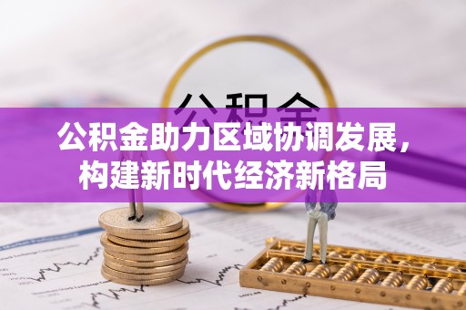 南区公积金助力区域协调发展，构建新时代经济新格局