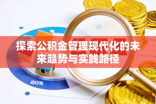 南区探索公积金管理现代化的未来趋势与实践路径